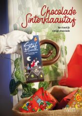 Sinterklaas Chocolade staf van Banketbakkerij van Dijk
