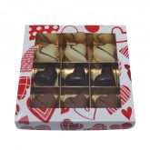 Hart bonbons in mooi doosje van Banketbakkerij van Dijk